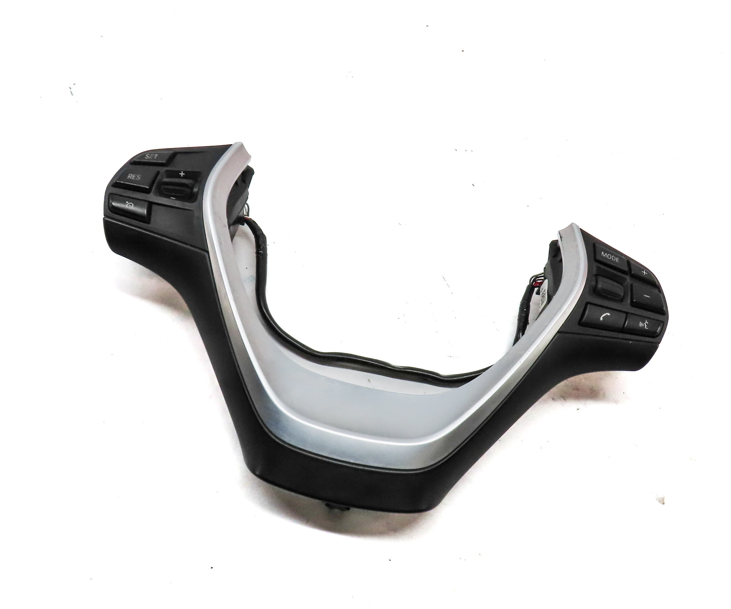 2014 BMW 328D (F30) STEERING WHEEL CRUISE PHONE RADIO SWITCH BUTTON SET w/TRIM — exact item pictured